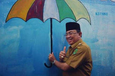 Kampoeng Selfie Di Inhil Jadi Objek Wisata Baru yang Diminati Warga